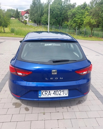 Seat Leon cena 48000 przebieg: 95350, rok produkcji 2017 z Jaworzno małe 92